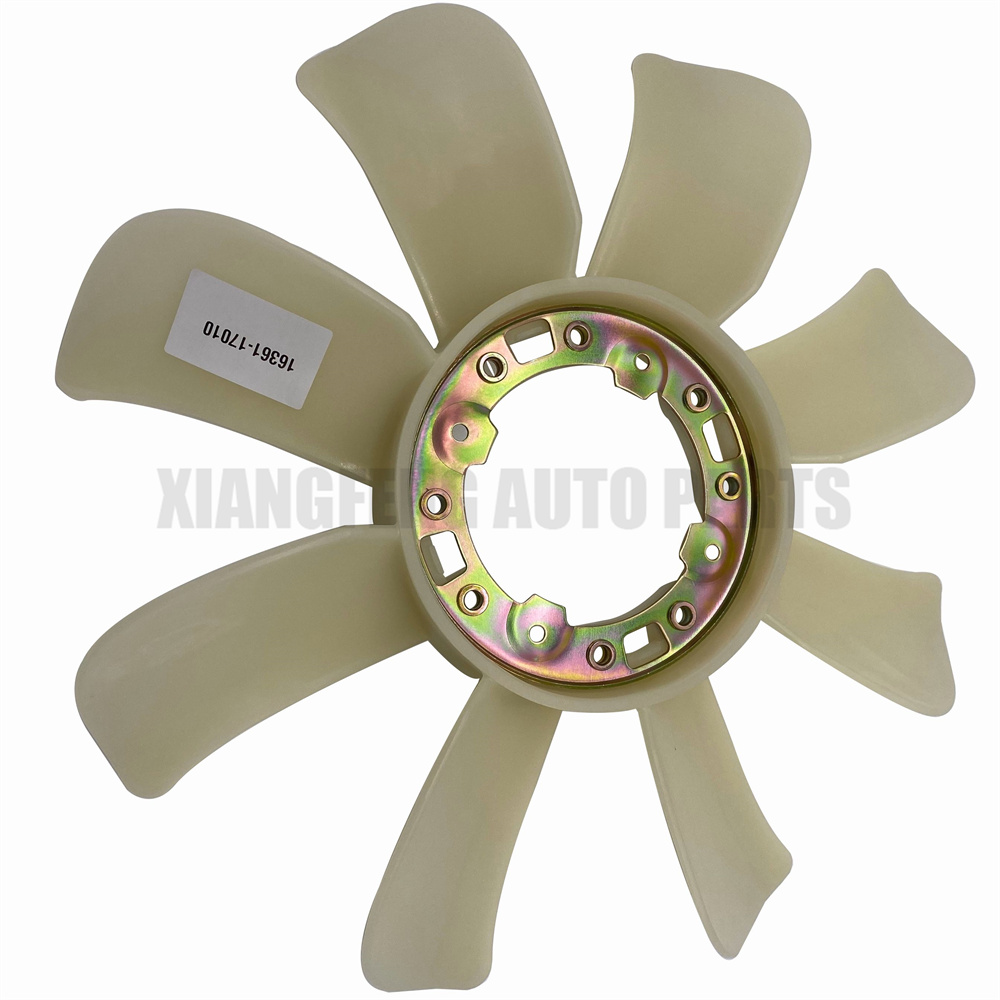 16361-17010 High Quality Auto Cooling Fan Blade for Toyota Land Cruiser 1HZ HZJ75 1HD HDJ80